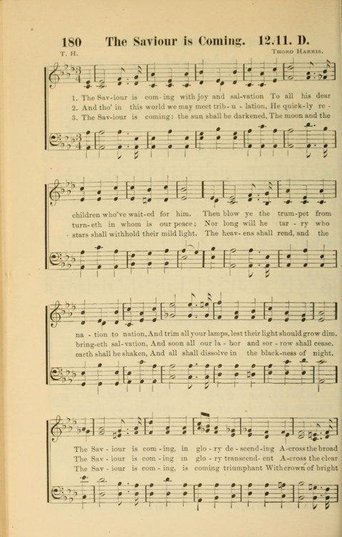 Echoes of Paradise: a choice collection of Christian hymns suitable for Sabbath schools and all other departments of religious work page 180