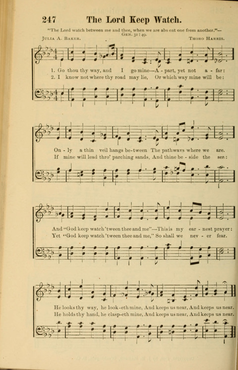 Echoes of Paradise: a choice collection of Christian hymns suitable for Sabbath schools and all other departments of religious work page 246