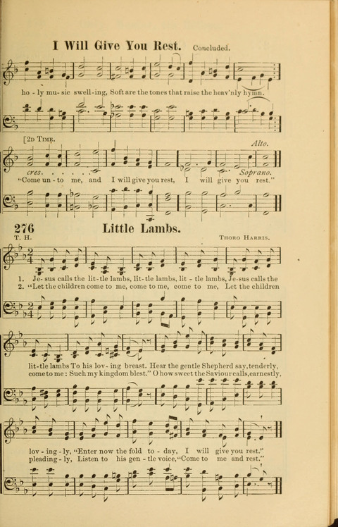 Echoes of Paradise: a choice collection of Christian hymns suitable for Sabbath schools and all other departments of religious work page 279