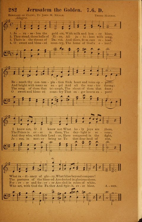 Echoes of Paradise: a choice collection of Christian hymns suitable for Sabbath schools and all other departments of religious work page 283