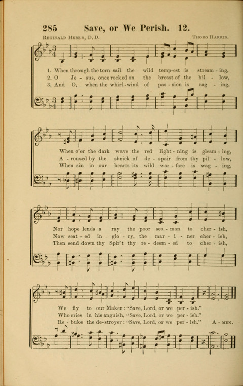 Echoes of Paradise: a choice collection of Christian hymns suitable for Sabbath schools and all other departments of religious work page 286