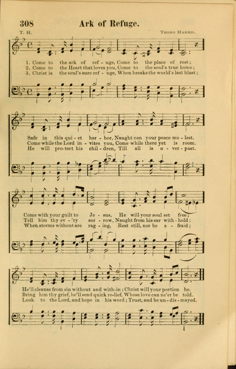 Echoes of Paradise: a choice collection of Christian hymns suitable for Sabbath schools and all other departments of religious work page 307