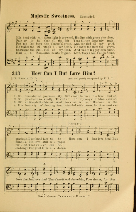 Echoes of Paradise: a choice collection of Christian hymns suitable for Sabbath schools and all other departments of religious work page 311