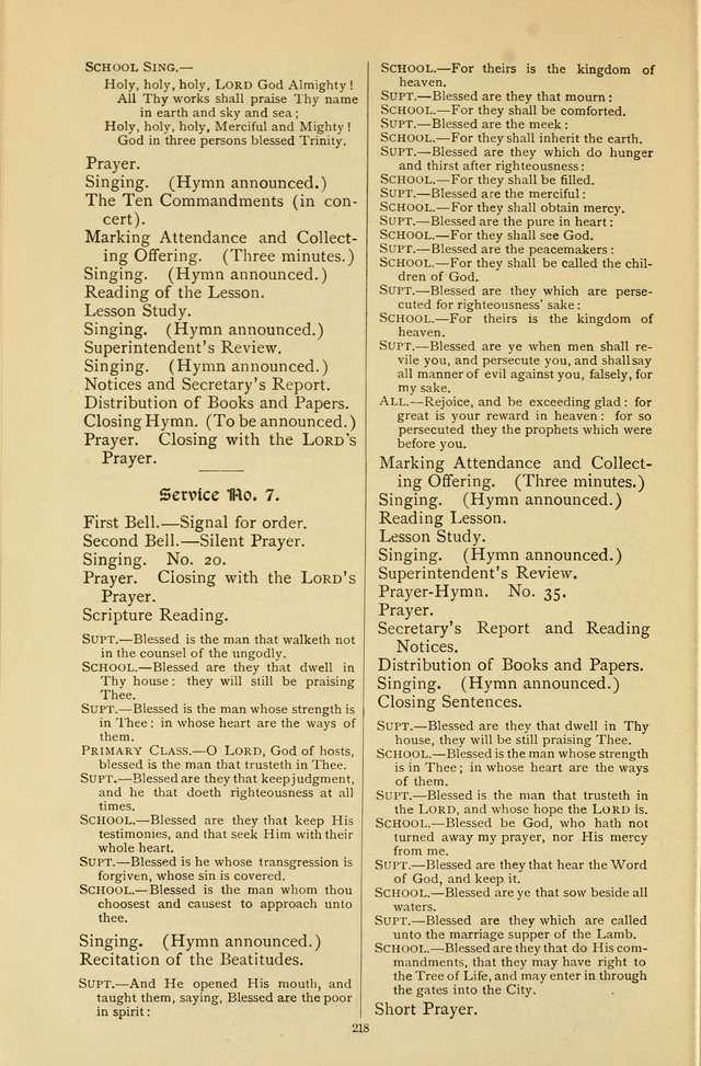 Exalted Praise: a twentieth century collection of sacred hymns for the church, Sunday school, and devotional meetings page 216