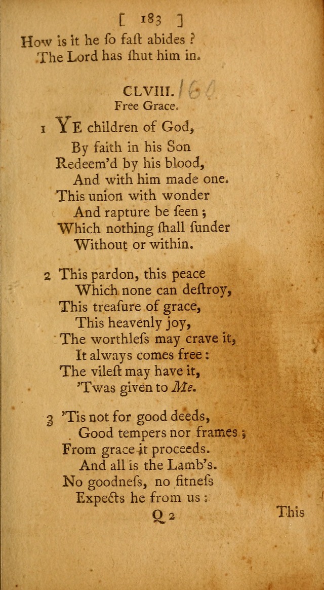 Evangelical Psalms, Hymns, and Spiritual Songs: selected from various authors; and published by a Committee of the Convention of the churches, believing in the restitution of all men... page 191