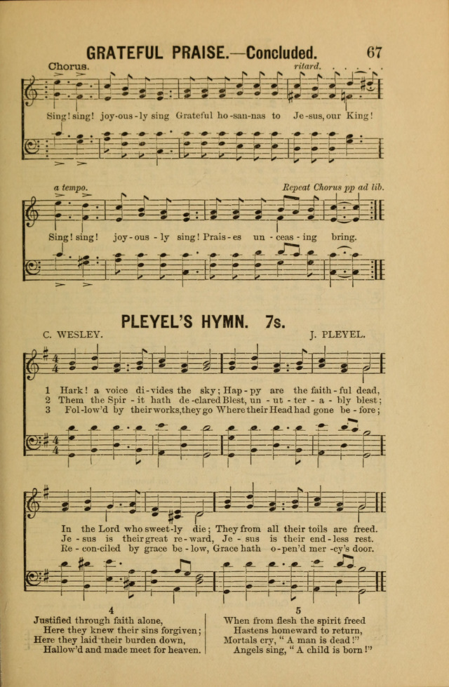 Exalted Praise: a New Collection of Hymns and Tunes page 65