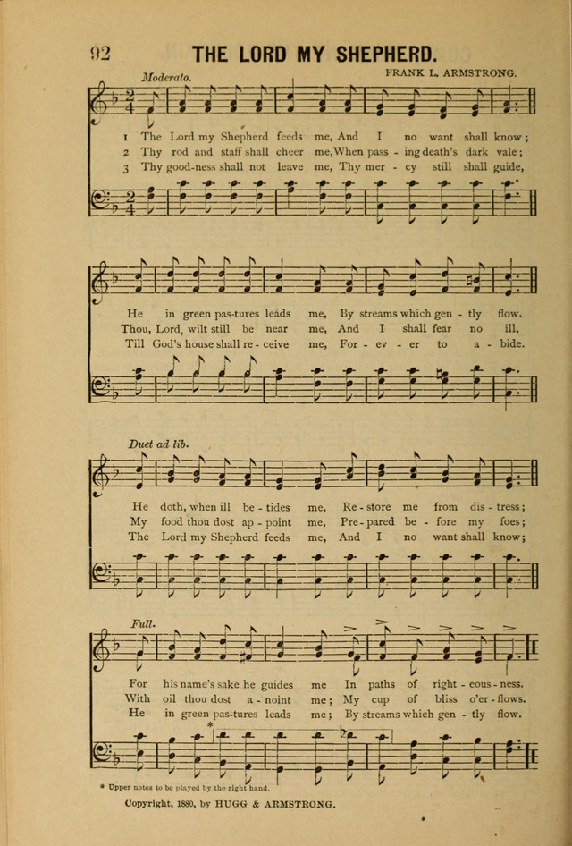Exalted Praise: a New Collection of Hymns and Tunes page 90