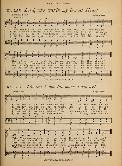 Evangel Songs: words and music, suitable for all services of sacred song page 129