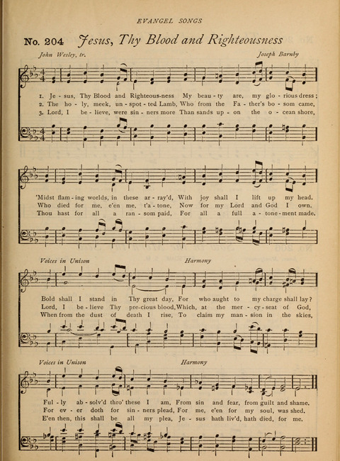 Evangel Songs: words and music, suitable for all services of sacred song page 169