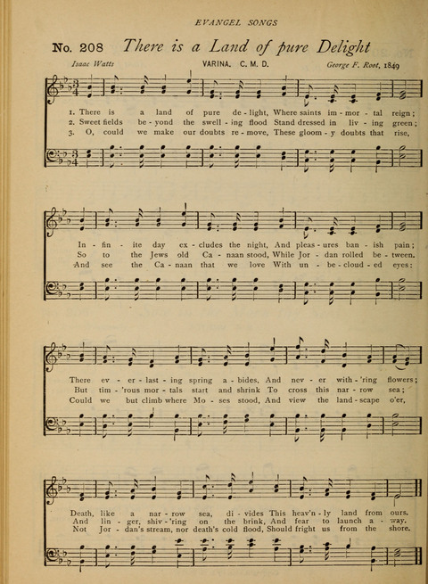 Evangel Songs: words and music, suitable for all services of sacred song page 172