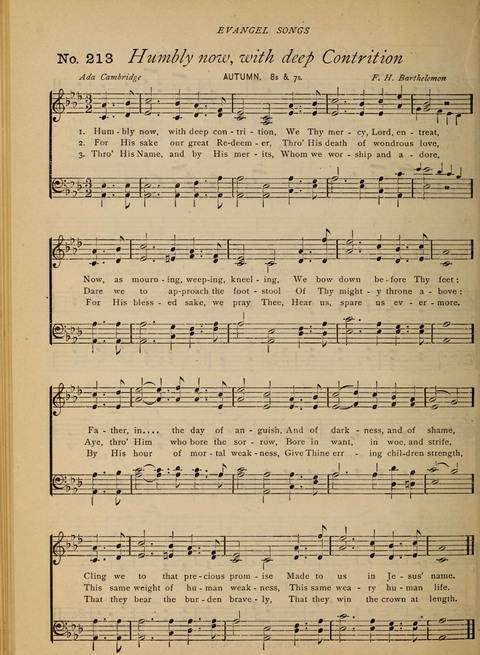 Evangel Songs: words and music, suitable for all services of sacred song page 176