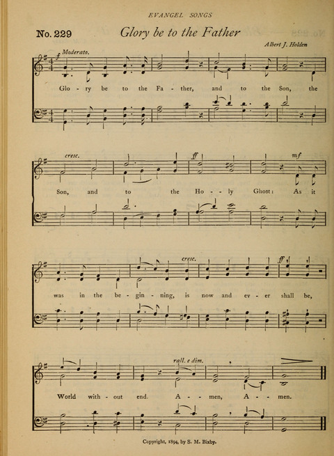 Evangel Songs: words and music, suitable for all services of sacred song page 188