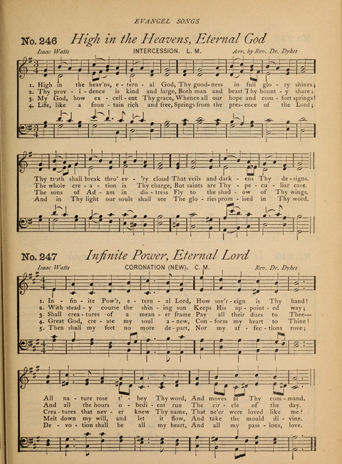 Evangel Songs: words and music, suitable for all services of sacred song page 199