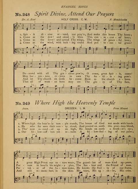 Evangel Songs: words and music, suitable for all services of sacred song page 200