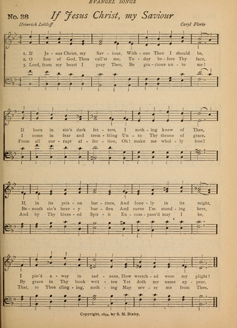 Evangel Songs: words and music, suitable for all services of sacred song page 31