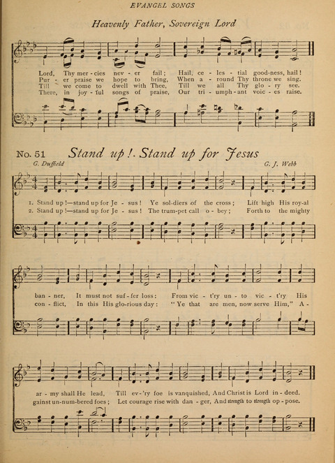 Evangel Songs: words and music, suitable for all services of sacred song page 41