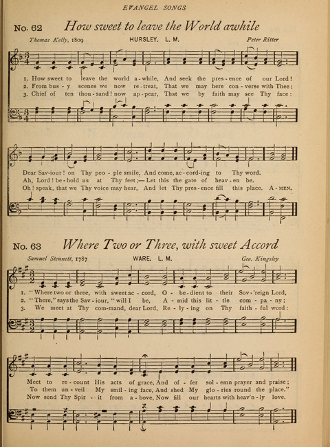 Evangel Songs: words and music, suitable for all services of sacred song page 51