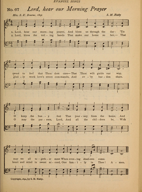 Evangel Songs: words and music, suitable for all services of sacred song page 55