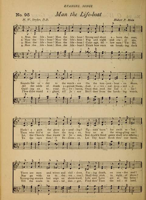 Evangel Songs: words and music, suitable for all services of sacred song page 80