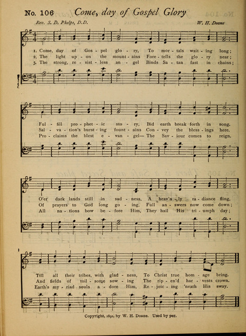 Evangel Songs: words and music, suitable for all services of sacred song page 88