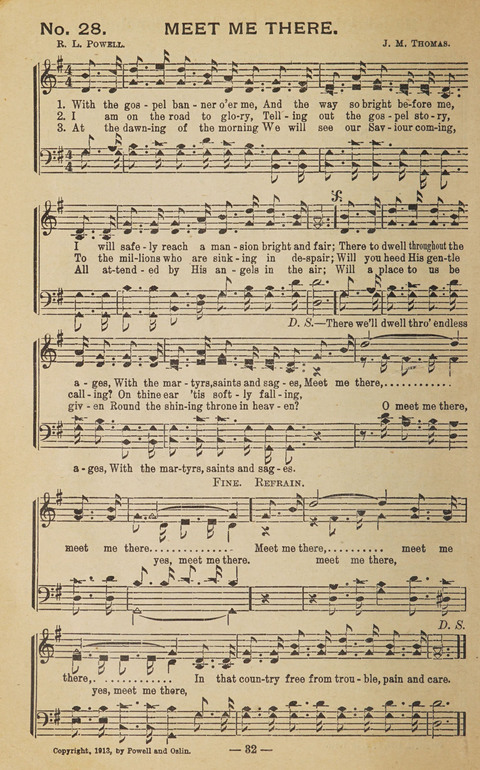 The Eureka Star: An Excellent Collection of Sacred Songs suitable for all Christian Work and Worship page 32