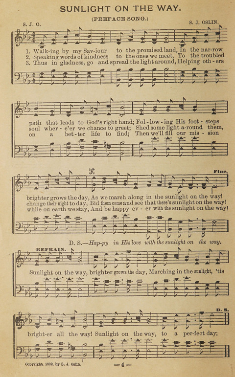 The Eureka Star: An Excellent Collection of Sacred Songs suitable for all Christian Work and Worship page 4
