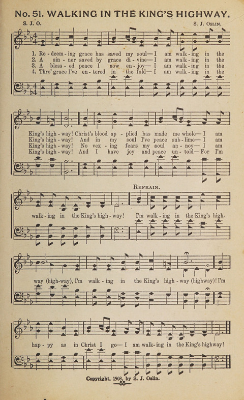 The Eureka Star: An Excellent Collection of Sacred Songs suitable for all Christian Work and Worship page 55