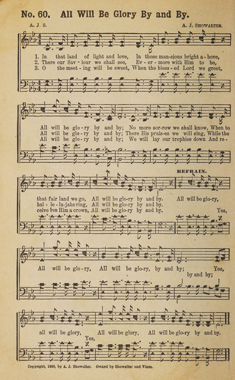 The Eureka Star: An Excellent Collection of Sacred Songs suitable for all Christian Work and Worship page 64