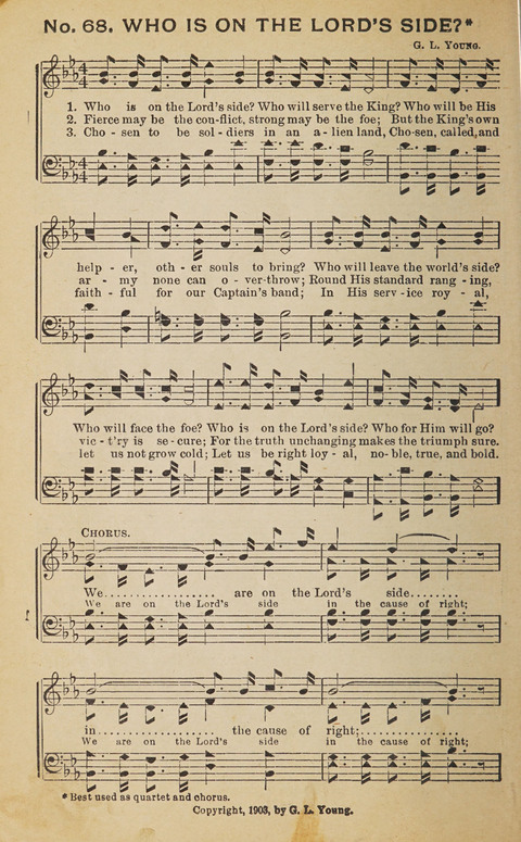 The Eureka Star: An Excellent Collection of Sacred Songs suitable for all Christian Work and Worship page 72