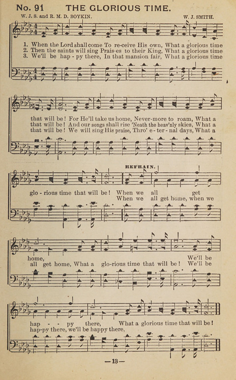The Eureka Star: An Excellent Collection of Sacred Songs suitable for all Christian Work and Worship page 95