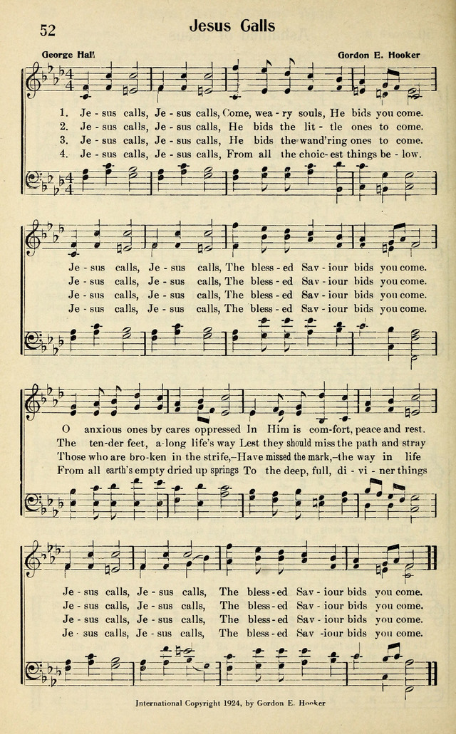 Evangelistic Songs page 52