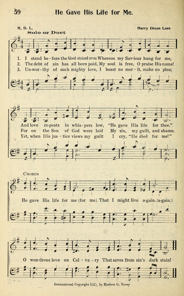 Evangelistic Songs page 58