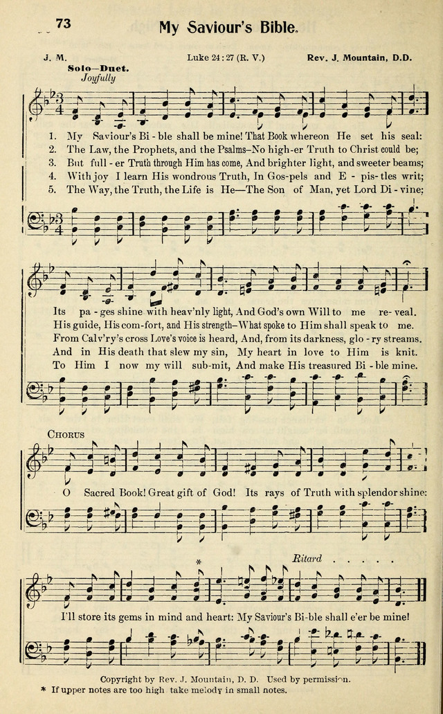 Evangelistic Songs page 72