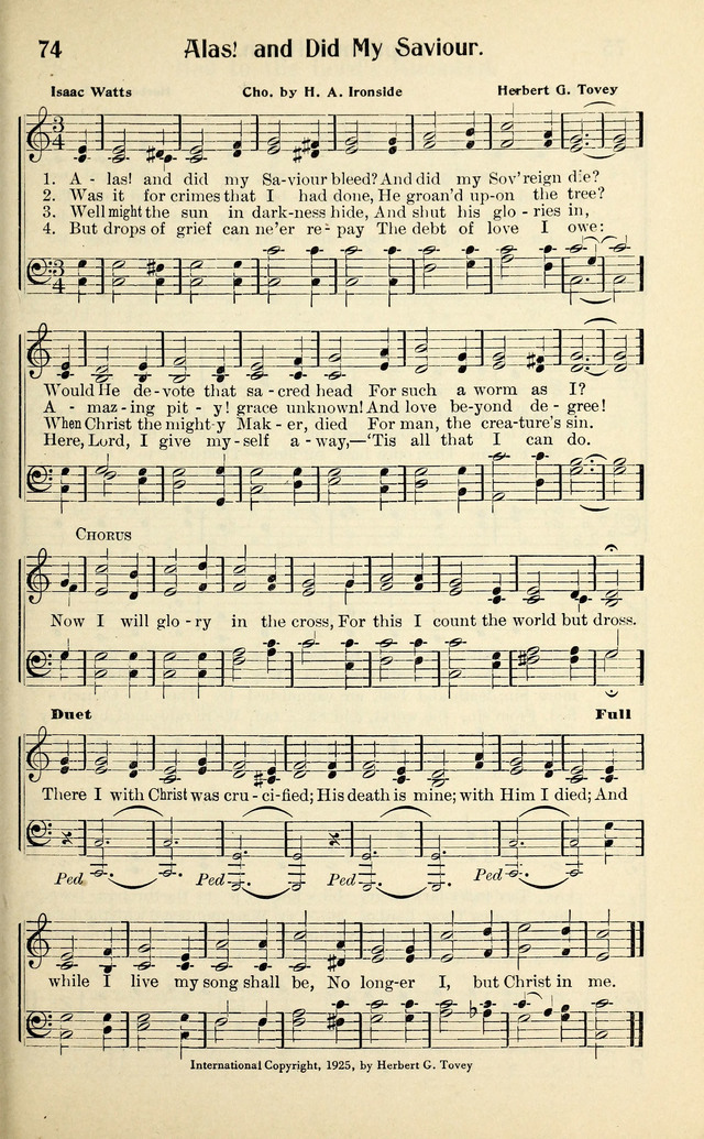 Evangelistic Songs page 73