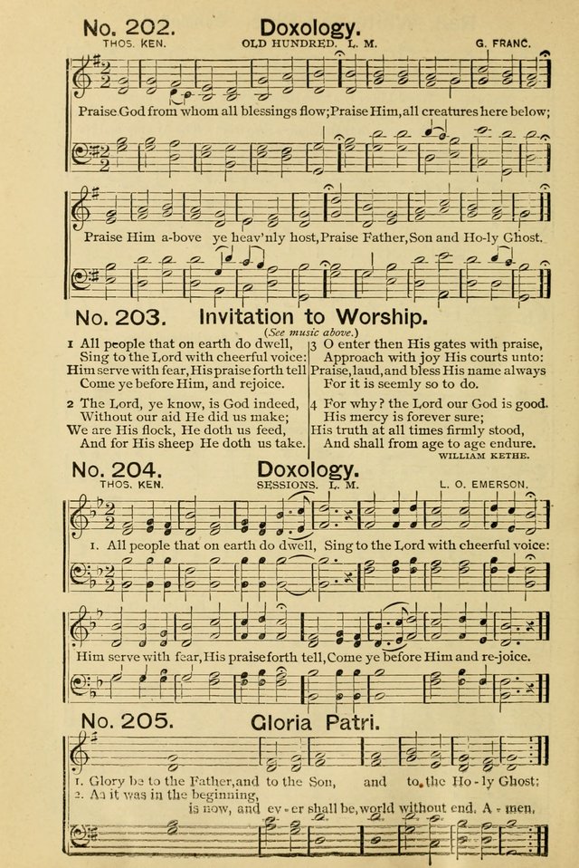 Excellent Songs: for the Church and Sunday School page 152