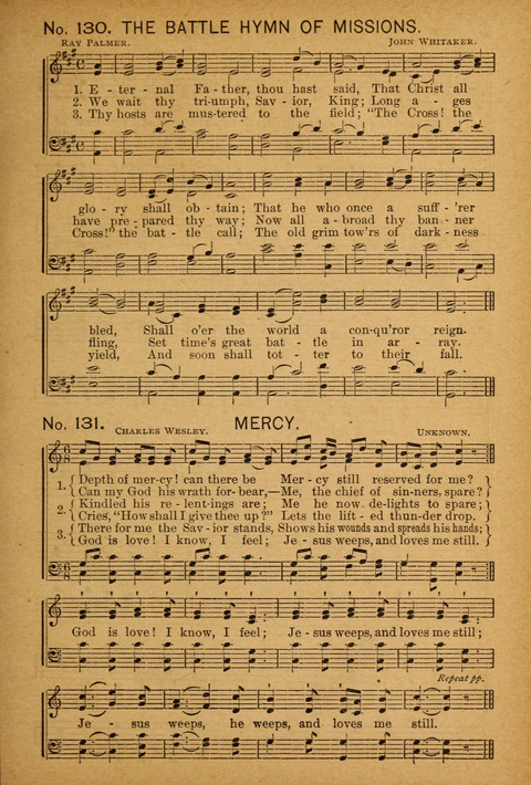Epworth Songs: For use in the Epworth League, the Junior League, the Sunday-school, and in social services page 123