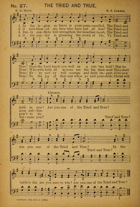 Epworth Songs: For use in the Epworth League, the Junior League, the Sunday-school, and in social services page 30