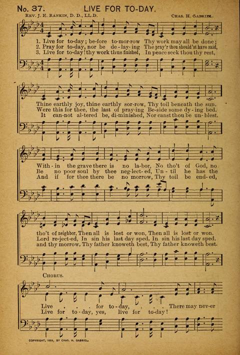 Epworth Songs: For use in the Epworth League, the Junior League, the Sunday-school, and in social services page 40