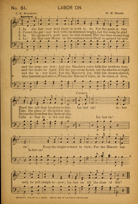 Epworth Songs: For use in the Epworth League, the Junior League, the Sunday-school, and in social services page 53