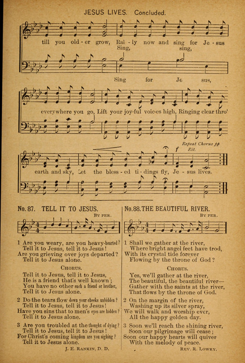 Epworth Songs: For use in the Epworth League, the Junior League, the Sunday-school, and in social services page 83