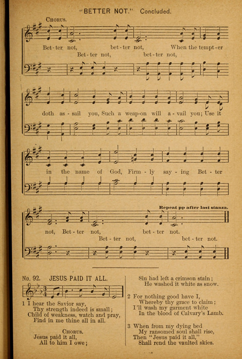Epworth Songs: For use in the Epworth League, the Junior League, the Sunday-school, and in social services page 87