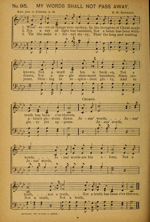 Epworth Songs: For use in the Epworth League, the Junior League, the Sunday-school, and in social services page 90