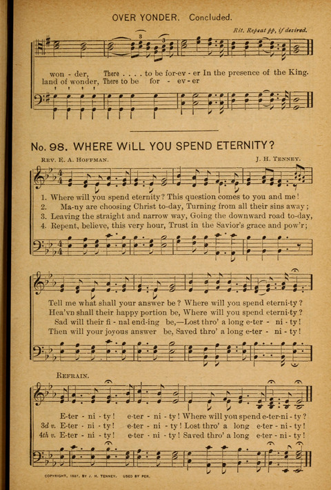 Epworth Songs: For use in the Epworth League, the Junior League, the Sunday-school, and in social services page 93