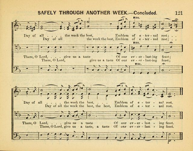 Every Sabbath: a new collection of music adapted to the wants and capacities of Sunday-schools, the home circle and devotional gatherings page 123