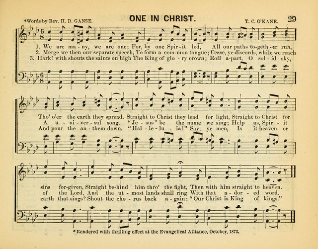 Every Sabbath: a new collection of music adapted to the wants and capacities of Sunday-schools, the home circle and devotional gatherings page 31