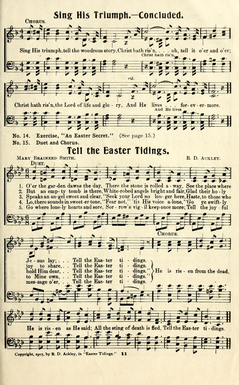 Easter Tidings: A service for Easter page 10