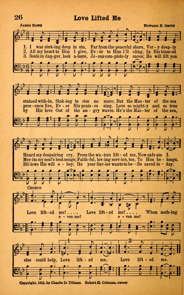 Evangel Songs page 26