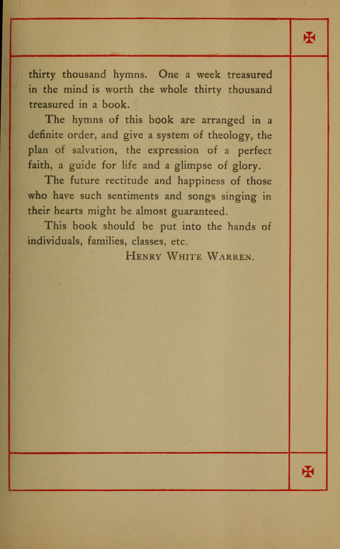 Fifty-Two Memory Hymns page xii