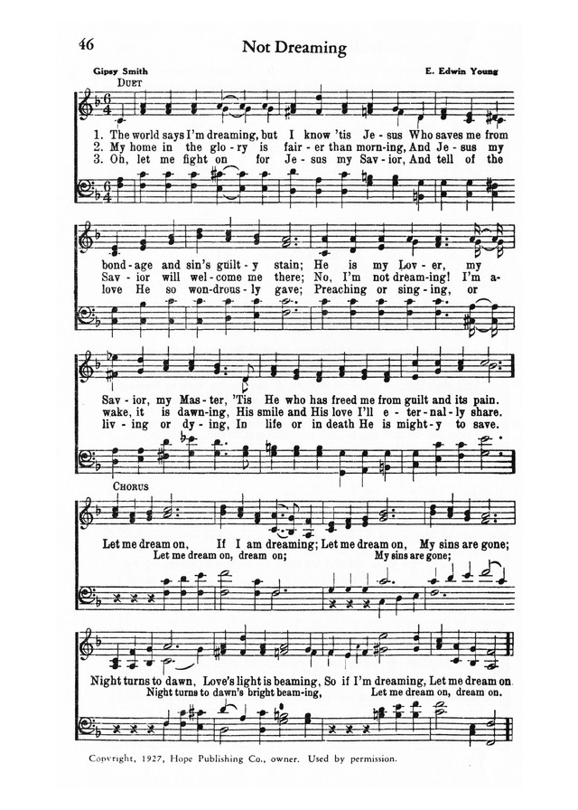 Favorites Number 1: A Collection of Gospel Songs page 45