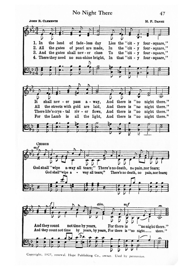 Favorites Number 1: A Collection of Gospel Songs page 46